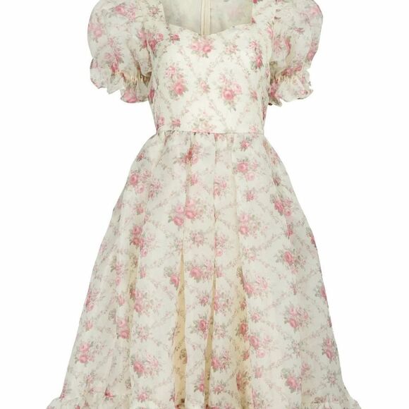 NTW Jessakae Amelia Dress Hand Embellished in Rhinestones - Picture 9 of 10